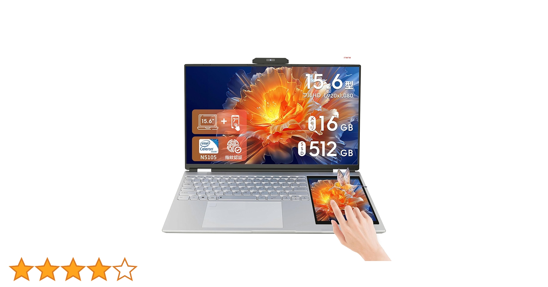 Amazon.co.jp: SERYUB 第11世代Celeron N5105 ダブル液晶 FHD